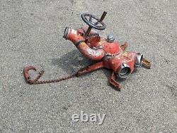Elkhart Fire Firemans Water Cannon Monitor Vintage Original