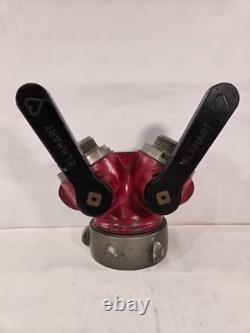 Elkhart Fire Hose 2.5 To 1.5 Wye Valve Pre Owned