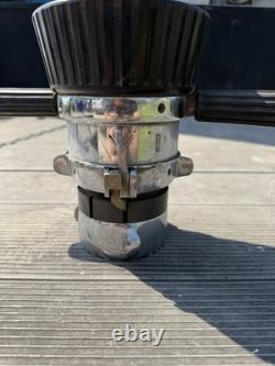 Elkhart Fire Hose Select-o-stream Nozzle 2.5 Inlet Firefighter Rare No Helmet