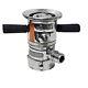 Elkhart Hf-350 Hydro-foam Fire Hose Stream Nozzle Fog Ss
