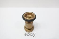 Elkhart L-205-EB Fire Tanker Truck Hose Nozzle Brass 1-1/2in