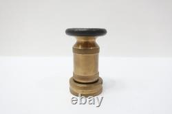 Elkhart L-205-EB Fire Tanker Truck Hose Nozzle Brass 1-1/2in