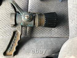 Elkhart Sfl-gn-95 Cast Brass Fire Hose Nozzle 95-gpm 1.5 Pistol Grip