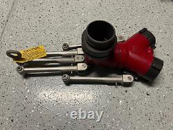 Elkhart Stinger Portable Monitor Firefighting Water Cannon with Stand & Nozzle