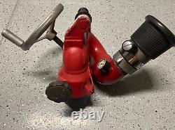 Elkhart Stinger Portable Monitor Firefighting Water Cannon with Stand & Nozzle