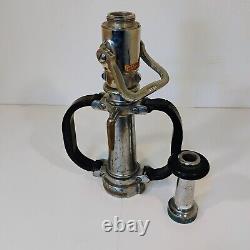 Elkhart V Vintage Fire hose nozzle