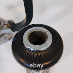 Elkhart V Vintage Fire hose nozzle