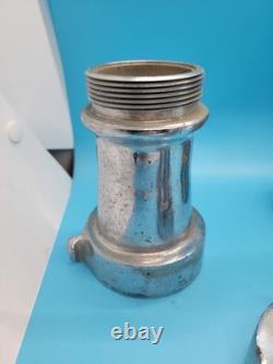 Elkhart brass Fire Smooth Bore Nozzle Stacked Tips 1.75, 1.50, 1-3/8 + Longer