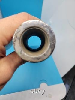 Elkhart brass Fire Smooth Bore Nozzle Stacked Tips 1.75, 1.50, 1-3/8 + Longer