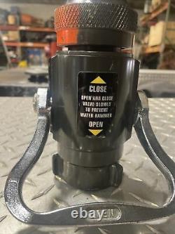 Elkhart brass fire nozzle sm20fg akron 15/16 nozzle assault grip hose water