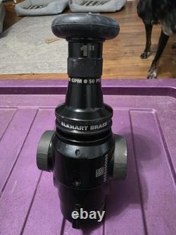 Elkhart smoothbore fire nozzle 1.5 with 187XD 1 tip 210gpm@50psi