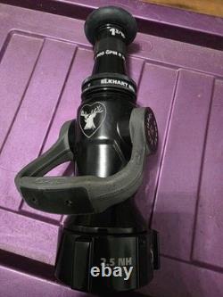 Elkhart smoothbore fire nozzle 2.5 with 187XD 1 3/16 tip 300gpm@50psi