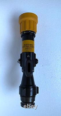 Ellhart Brass Dsm-30fg 75 To 325gpm 280 To 1250lm Fire Fighter Hose Nozzle #new