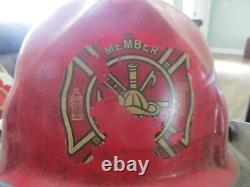 Emergency Medical Technician helmet fire dept. With shield, size D Cairns Bros