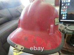 Emergency Medical Technician helmet fire dept. With shield, size D Cairns Bros