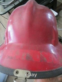 Emergency Medical Technician helmet fire dept. With shield, size D Cairns Bros