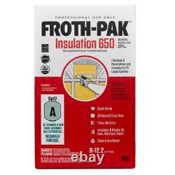 FROTH-PAK 650 Low GWP Insulation Class A Fire Rated, Applicator, Hose & Nozzles