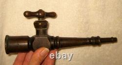 Fire Department Antique 1800's Fire Wagon Nozzle / Fireman / Fire Truck / Tool