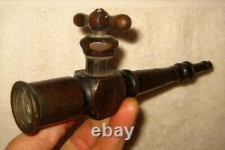 Fire Department Antique 1800's Fire Wagon Nozzle / Fireman / Fire Truck / Tool