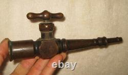 Fire Department Antique 1800's Fire Wagon Nozzle / Fireman / Fire Truck / Tool