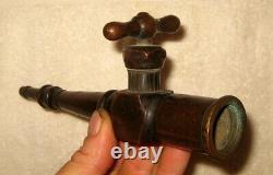 Fire Department Antique 1800's Fire Wagon Nozzle / Fireman / Fire Truck / Tool