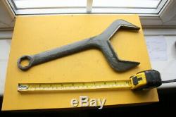 Fire Engine Spanner Wrench Fireman Equipment Service Brigade Hose Nozzle Tool #