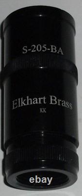 Fire Fighter Hose Nozzle 1-1/2 Threaded S-205-ba Elkhart Brass Kk