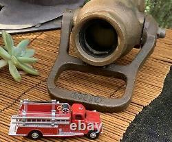 Fire! Fire! Vintage Fire Hose Akron 1 1/2 Fog Nozzle 4496/0 Original Condition