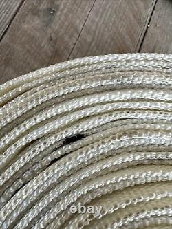 Fire Hose 2-1/2 X 75' with 2-1/2 NH-S BRASS MXF 250 PSI DOUBLE JACKED Vintage