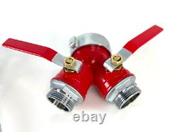 Fire Hose (2 pack) and Fire Hydrant Connector Bundle