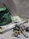 Fire Hose Kit With 50-foot Hose, Aluminum Nozzles, And Brass Adapters
