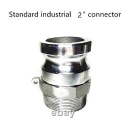 Fire Hose Nozzle 2 Inch Thermoplastic Spray Jet Fog Aluminum Fittings NPSH/NPT