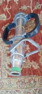 Fire Hose Nozzle Akron Ohio Vintage $108