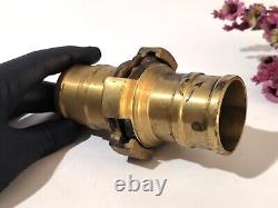 Fire Hose Nozzle Center, Brass Fire Nozzle, Old Firefighter Nozzle, Watering