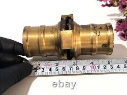 Fire Hose Nozzle Center, Brass Fire Nozzle, Old Firefighter Nozzle, Watering