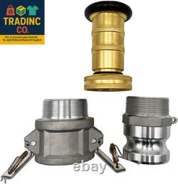 Fire Hose Nozzle NPSH/NPT Thermoplastic Fire Equipment Spray Jet Fog with Alumin