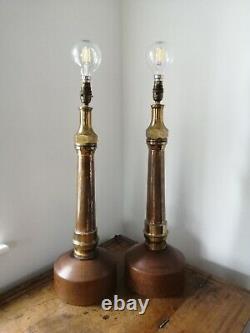 Fire Hose Nozzle Table Lamps