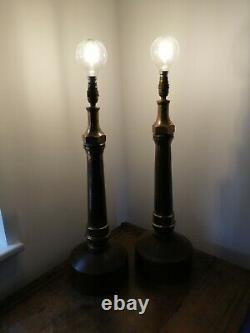 Fire Hose Nozzle Table Lamps