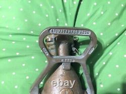 Fire Hose Nozzle Water Fog USN solid brass 1/1/2 complete