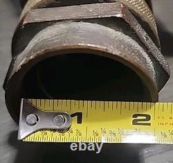 Fire Hose Nozzle Water Fog USN solid brass 1/1/2 complete