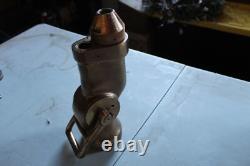 Fire Hose Nozzle Water Navy Fog solid brass 2/1/2