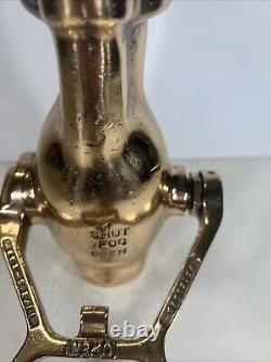 Fire Hose Nozzle Waterfog Rockwood Sprinkler CO Heavy Firefighting Nozzle 1 1/2