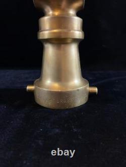 Fire Hose Nozzle, shipboard, circa late 1800's
