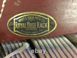 Fire Hose Royal Hose Rack Brass Nozzle