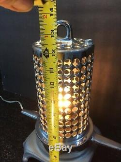 Fire Hose S/S Suction Strainer Custom Table Lamp One Of A Kind Vintage Beauty