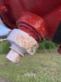 Fire Hydrant Eddy Valve Co. Two Piece 5 V. O. 72 Depth Short Upper Ornate Star