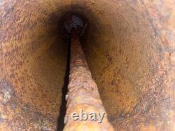 Fire Hydrant Eddy Valve Co. Two Piece 5 V. O. 72 Depth Short Upper Ornate Star