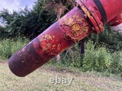 Fire Hydrant Eddy Valve Co. Two Piece 5 V. O. 72 Depth Short Upper Ornate Star