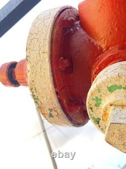 Fire Hydrant Eddy Valve Co. Two Piece 5 V. O. 72 Depth Short Upper Ornate Star Fire Hydrant Eddy Valve Co. Two Piece 5 V. O. 72 Depth Short Upper Ornate Star