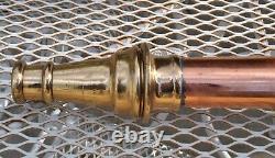 Fire Nozzle 29.5 long By La France Brass and Copper Very Collectable